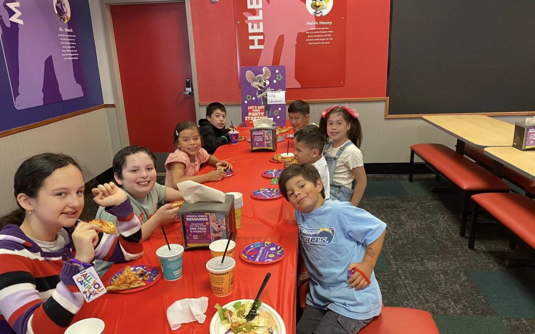 CUSA Education Students Take on Chuck E. Cheese’s for a Day of Fun